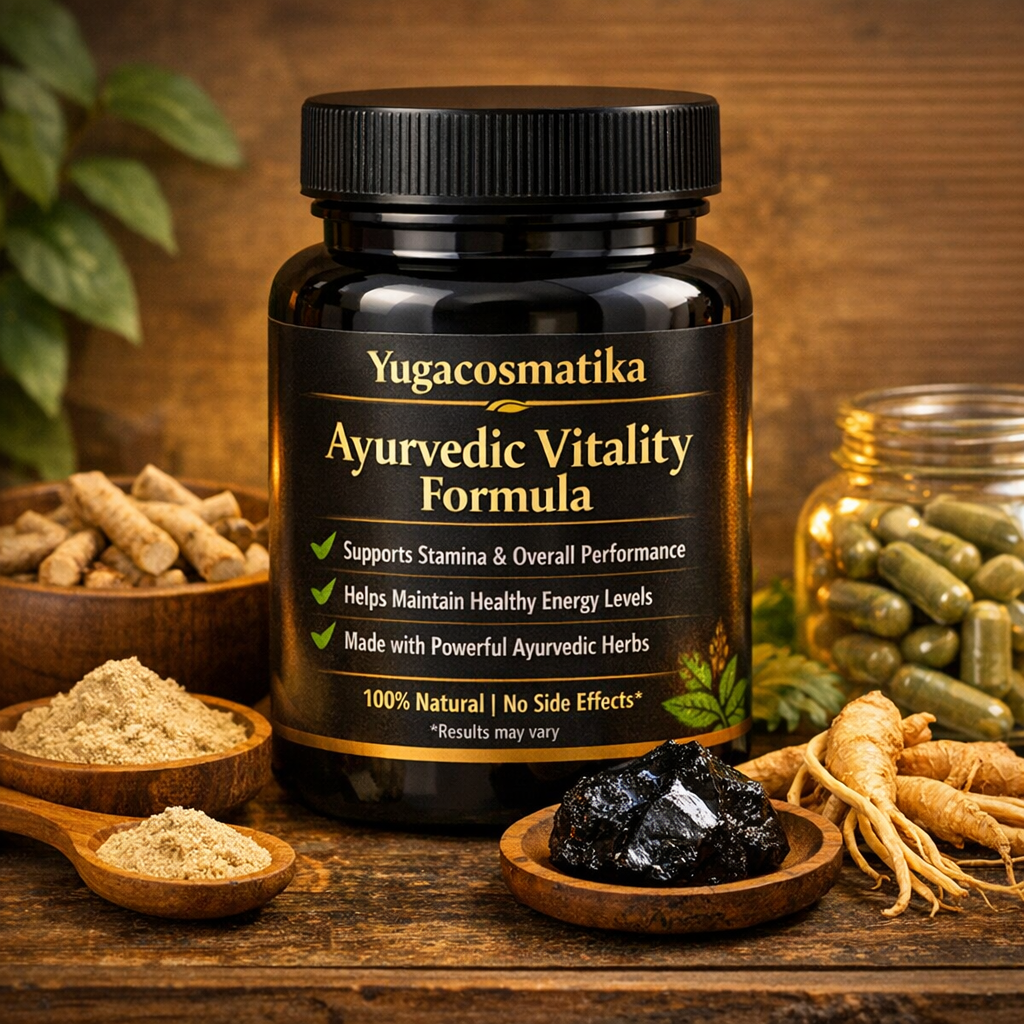 YUGA COSMATIKA HERBAL FORMULA FOR PEAK PERFORMANCE (COMBO PACK 3 PRODUCTS)