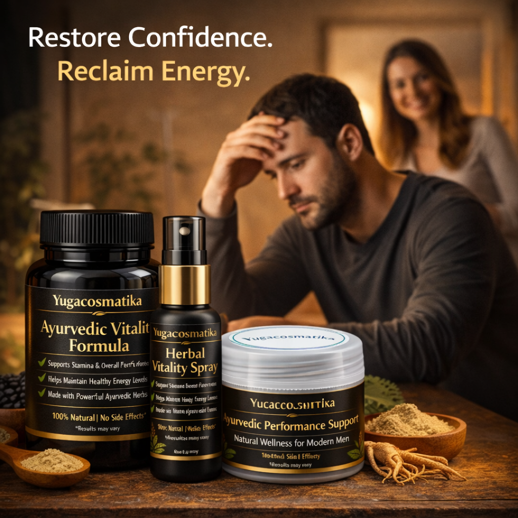 YUGA COSMATIKA HERBAL FORMULA FOR PEAK PERFORMANCE (COMBO PACK 3 PRODUCTS)