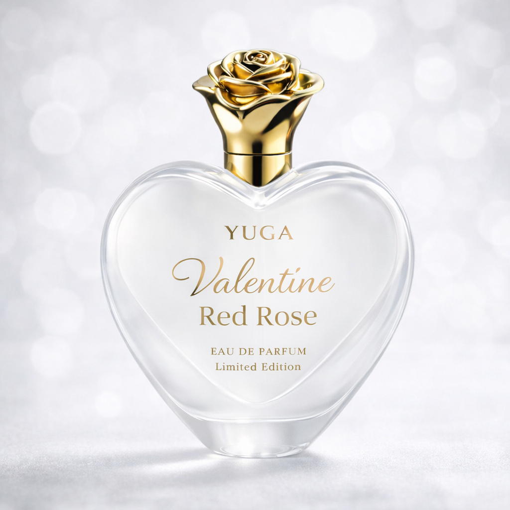 YUGA VALENTINE SPACIAL PERFUME RED ROSE EAU DE PARFUME LIMITED EDITION