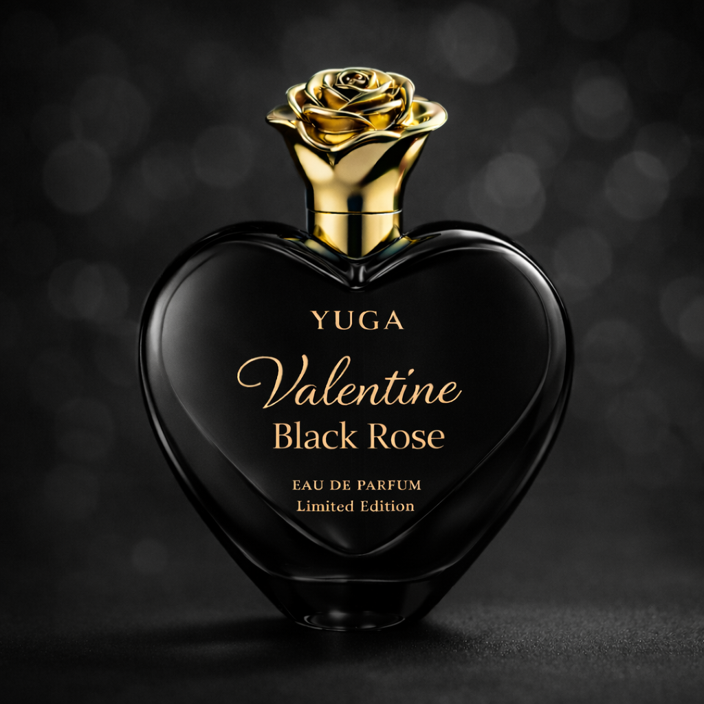 YUGA VALENTINE SPACIAL PERFUME RED ROSE EAU DE PARFUME LIMITED EDITION