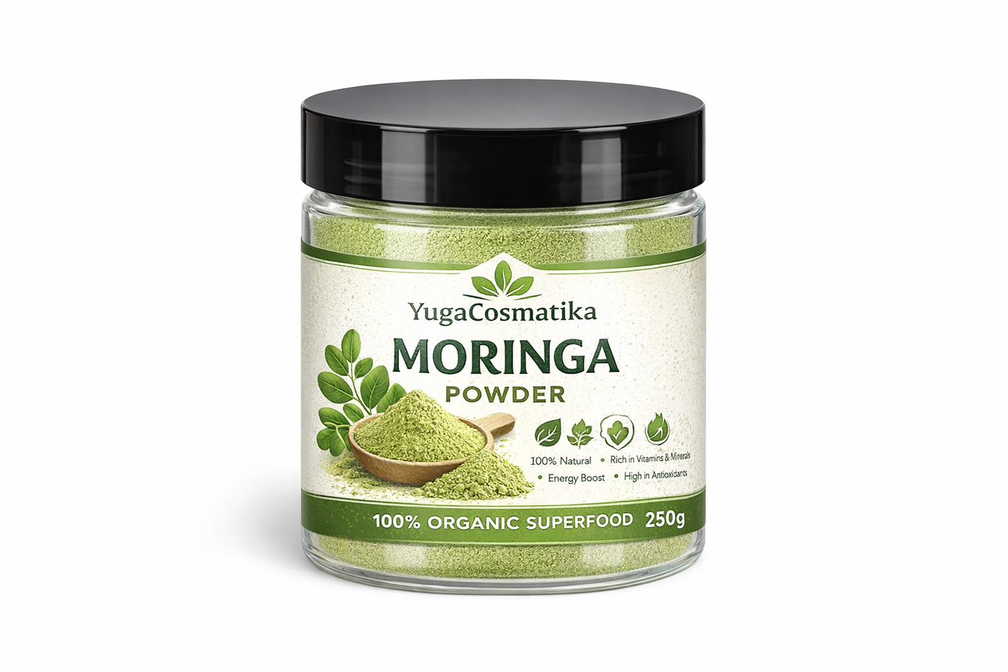 ORGANIC MORINGA POWDER 250 GRAM