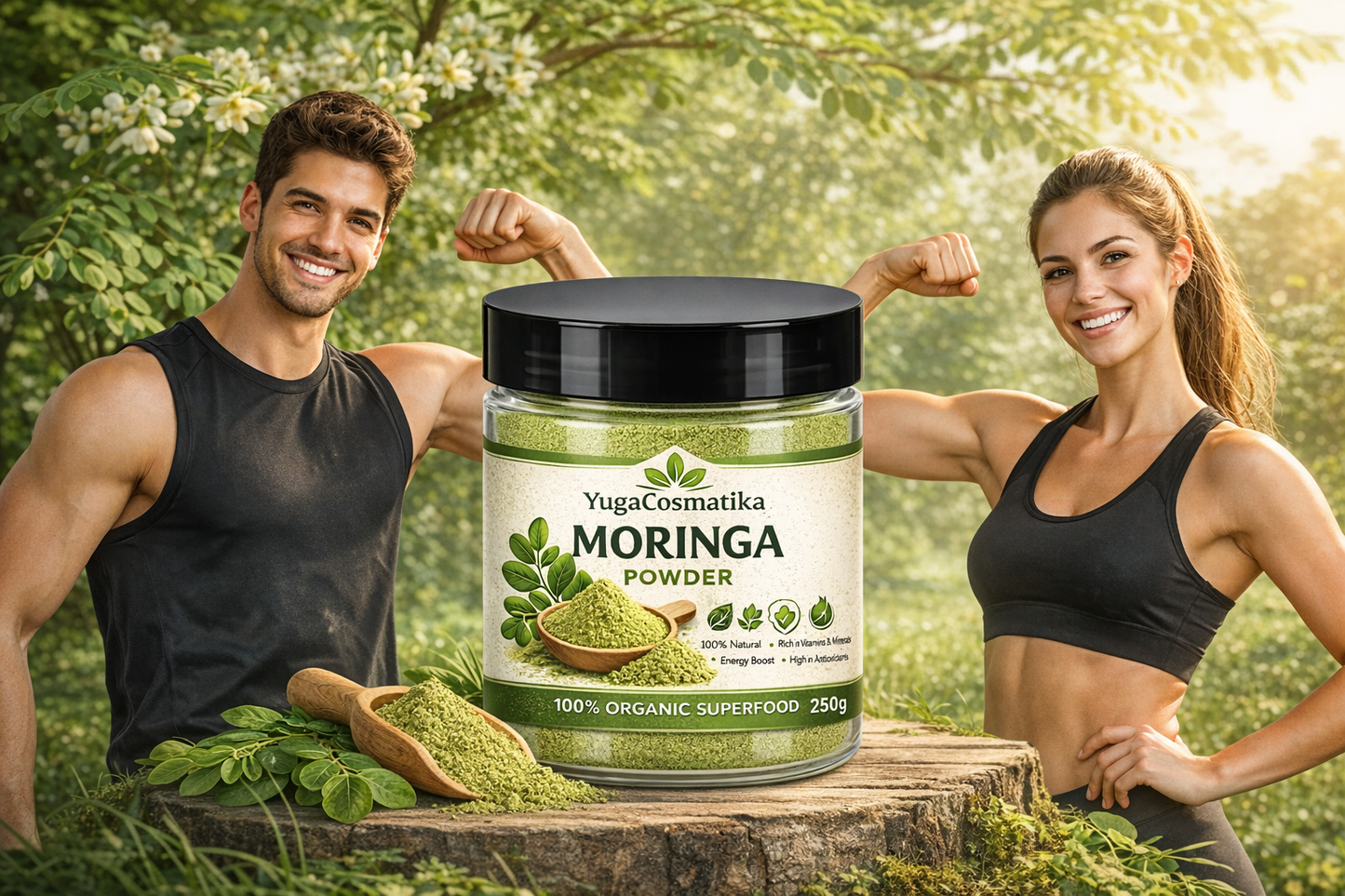 ORGANIC MORINGA POWDER 250 GRAM