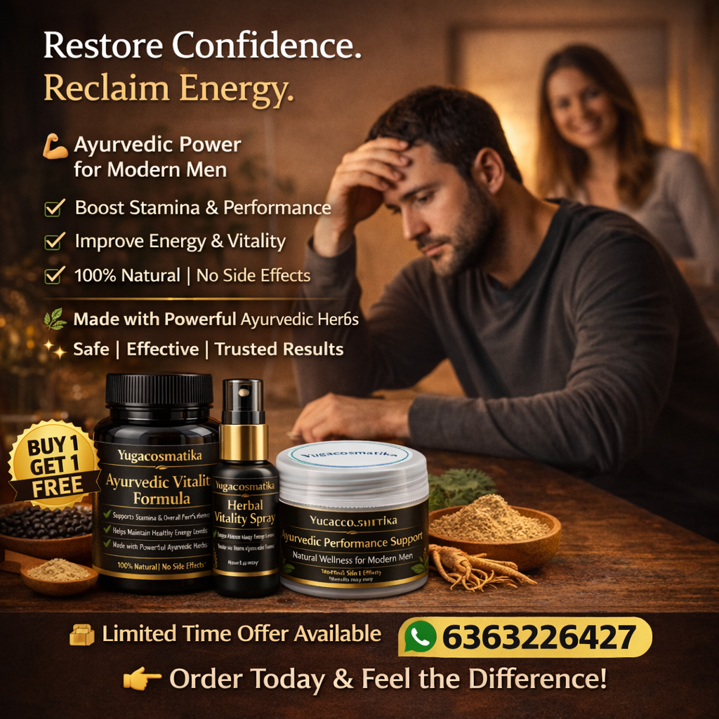 YUGA COSMATIKA HERBAL FORMULA FOR PEAK PERFORMANCE (COMBO PACK 3 PRODUCTS)