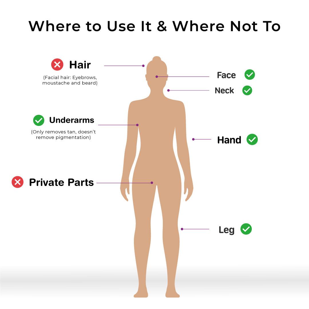 yugacosmetika Remove Tan. Reveal Your Real Glow